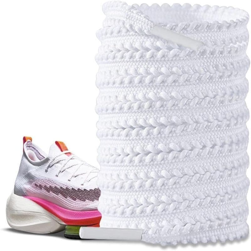 1 Par Cadarço Chato Tênis Atléticos Treinadores Unissex Acessórios 1,30 CM ENVIO IMEDIATO LANÇAMENTO