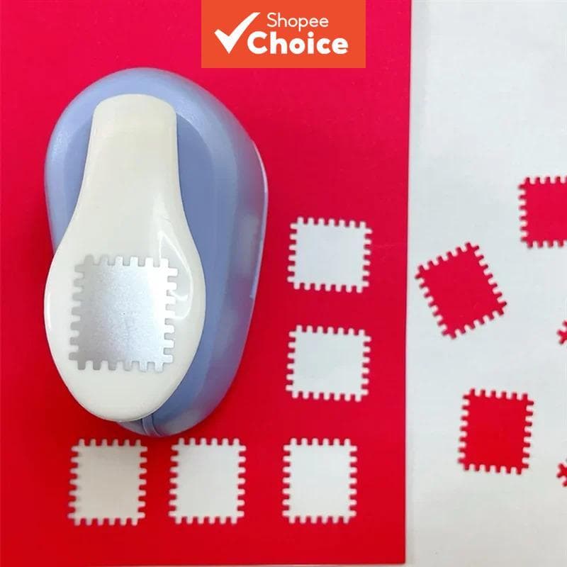  Ferramenta de Relevo Multifuncional Brinquedo Educativo para Crianças Carimbo Formato Furador para Artesanato DIY