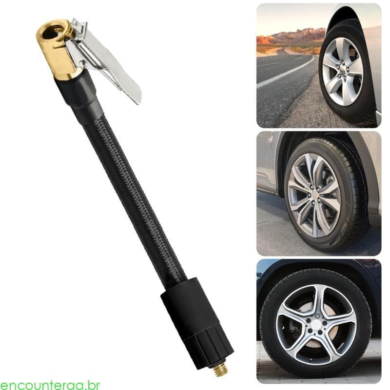 Encountera Adaptador Inflação Pneus Silicone À Corrosão Rosca Liberação Rápida 6 Mm Para Fluxo