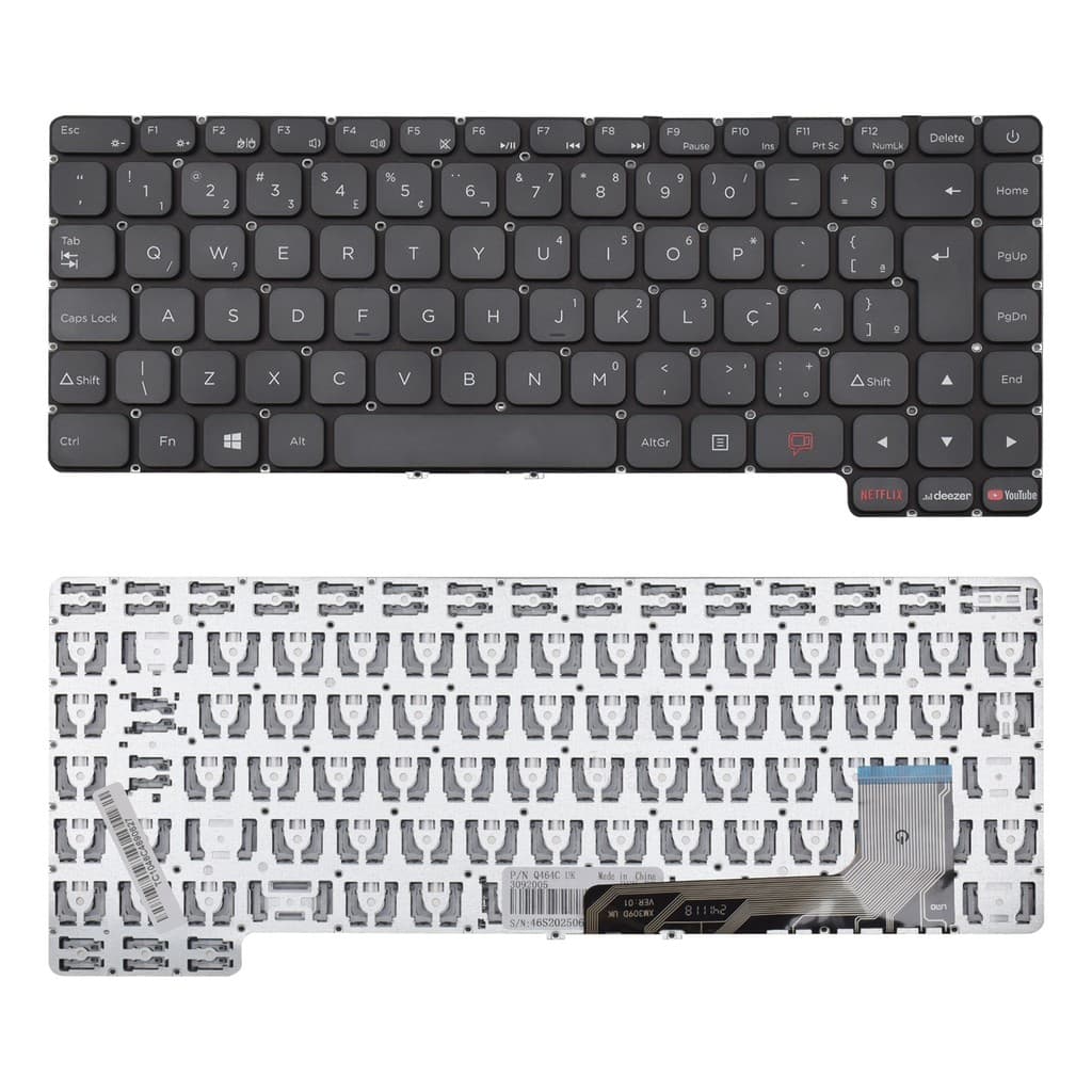 Teclado Para Notebook Positivo Motion Q4128c Q646C Abnt2