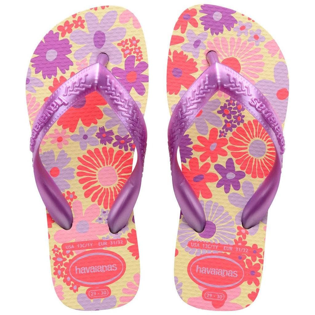 Chinelo Havaianas Infantil Kids Flores Original