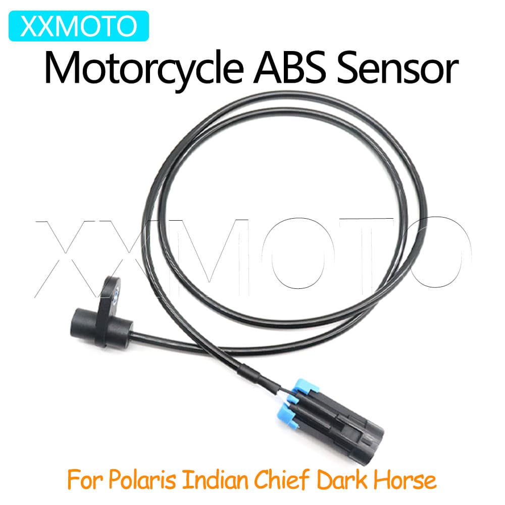 Para Polaris Chefe Indiano Cavalo Escuro Roda Sensor De Velocidade Sinal Assy Fio Motocicleta ABS Frente Silicone Cabo