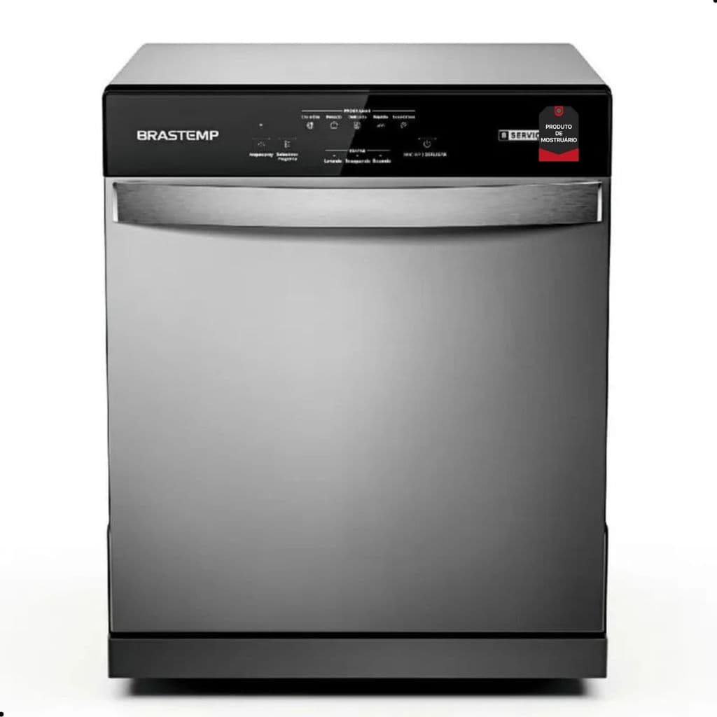 Lava-louças Brastemp (Mostruário) 8 Serviços Prata 110V 2-BLF08BSANA Outlet