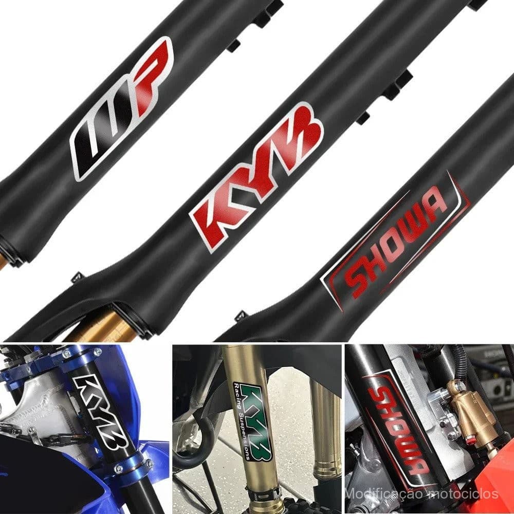 Adesivo Impermeável para Motocross para Suspensão de Garfo Kyb Wp Showa 3914