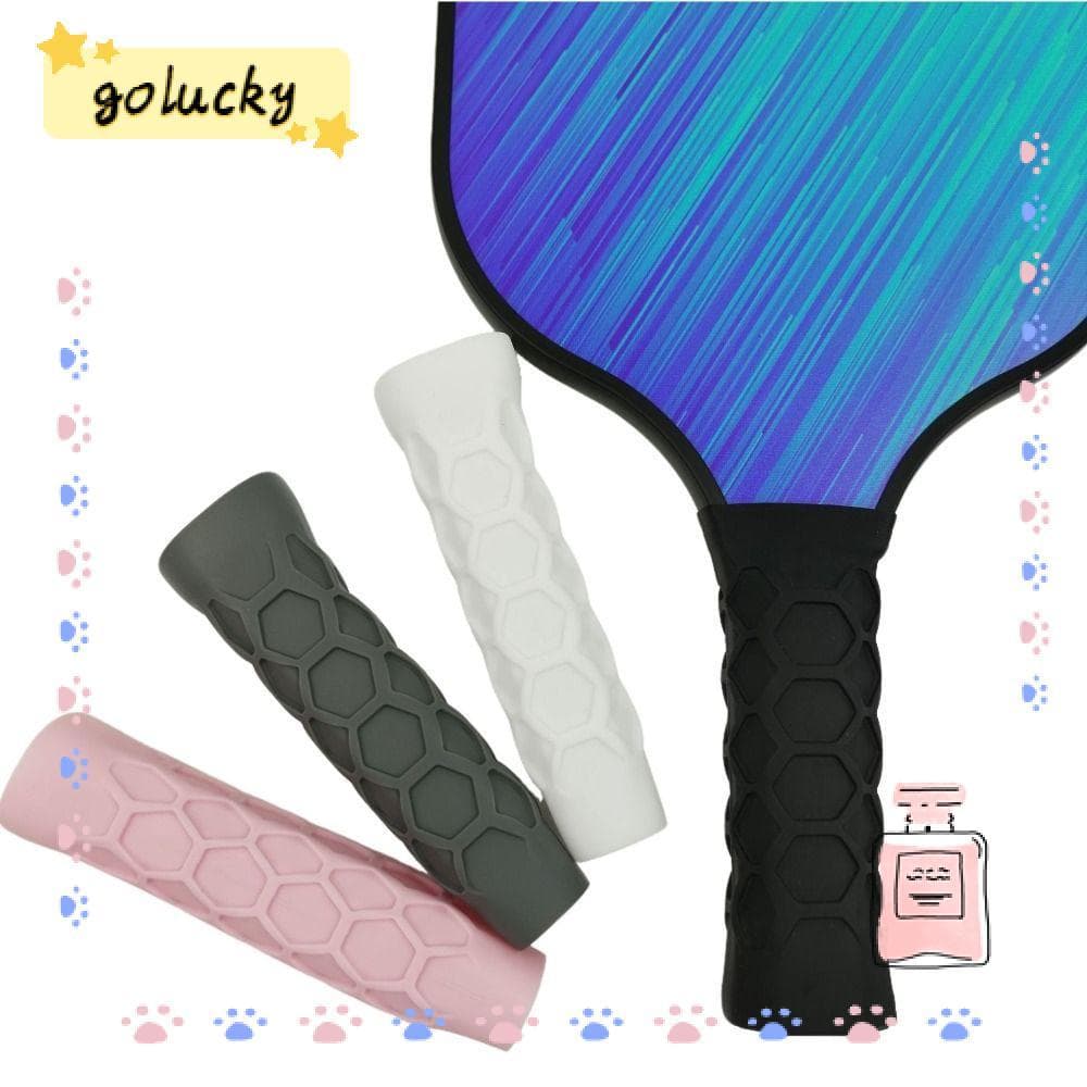 GOLUCKY Sílica Gel Undergrip , Alça Antiderrapante Pickleball Paddle Grip Cover , Acessórios Padel