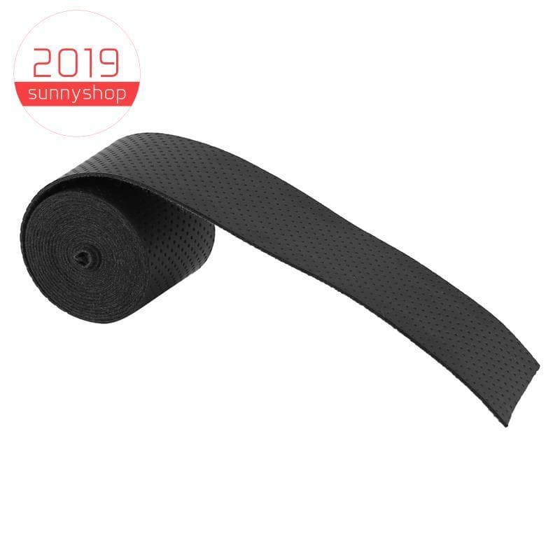 [Bestseller S] Alça De Raquete De Tênis De Badminton Sobre Aderência Envoltório Faixa De Suor Preta