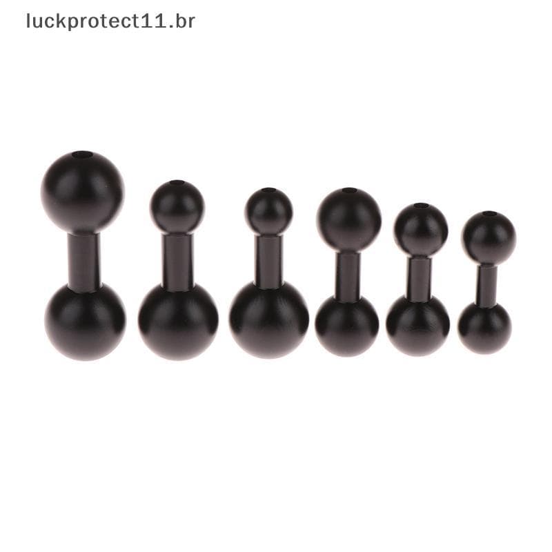 LTBR 17mm/20mm/25mm Cabeça Esférica De Liga De Alumínio Dupla Biela Câmera Da Motocicleta Acessórios De Transferência Br