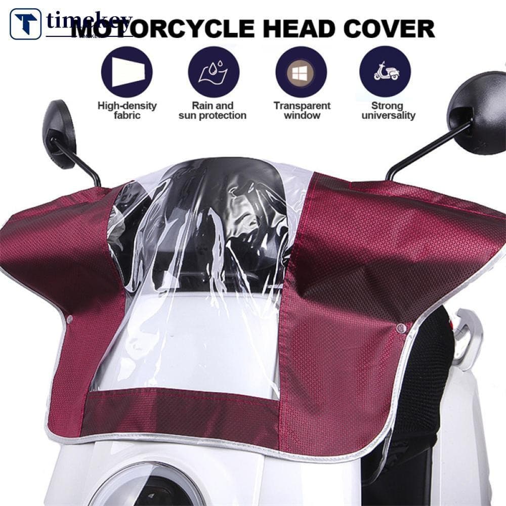 TIMEKEY Motocicleta Oxford Pano Cabeça Capa À Prova Dwaterproof Água De Chuva Painel Da Poeira Protetor Solar O2U6