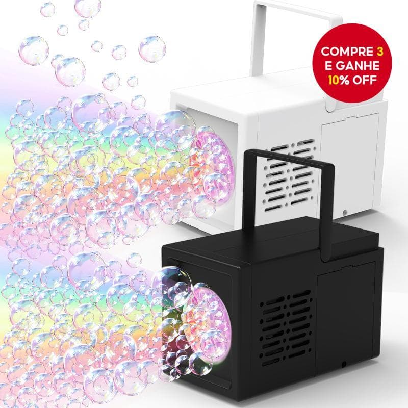 Máquina De Bolhas Portátil Para Festas Ao Ar Livre , Apresentações Em Palco E Reuniões De Amigos , Diversão No Verão