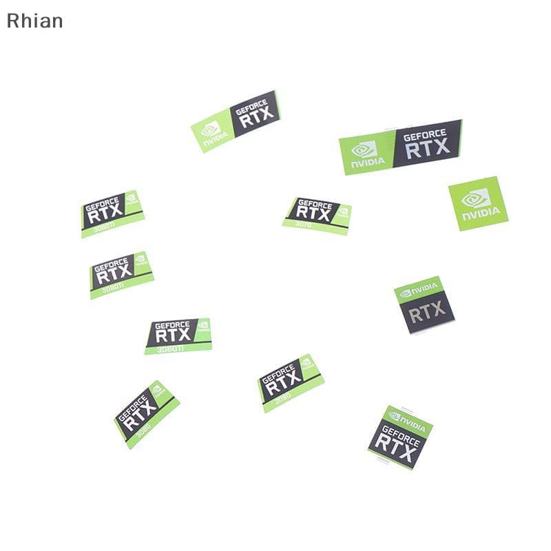 [Rhian] Etiqueta De Placa Gráfica Para laptop RTX 3090TI 3080TI 3070 3060 COD