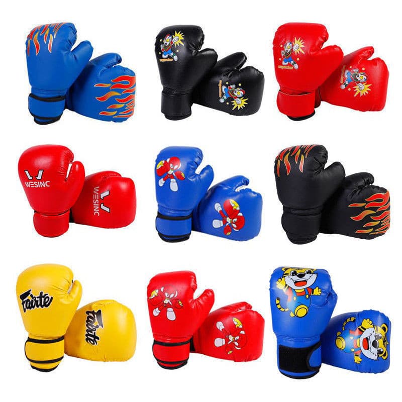 Luvas De Boxe Infantis De 3 A 13 Anos , Treinamento De Luta Infantil , Tailandês Para Meninos E Meninas , Crianças Lutam