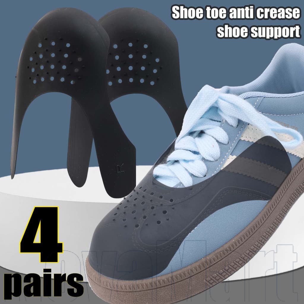 1/2/4 Pares Protetor De Sapato TPE Antirrugas , Suporte Absorvente De Umidade Respirável Com Design Personalizável , Evi