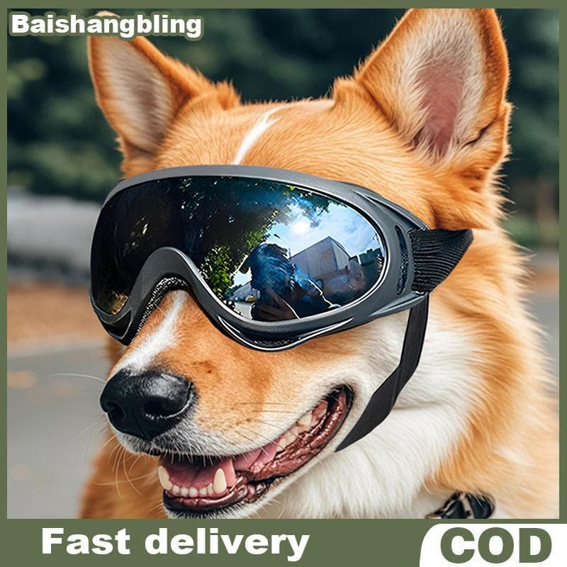 BSBL Óculos De Sol Para Cães , De Raça Média E Grande , Alças Ajustáveis , Proteção UV , Cachorro , Filhote De Equitação