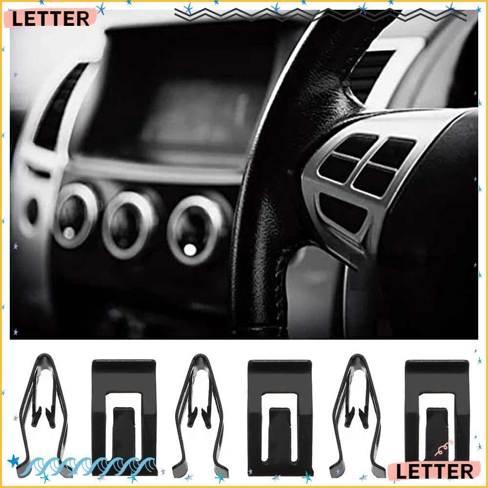 Carta 20 Unidades/Pacote Prendedor De Painel De Controle Acessório Universal Rebites Retentores Preto