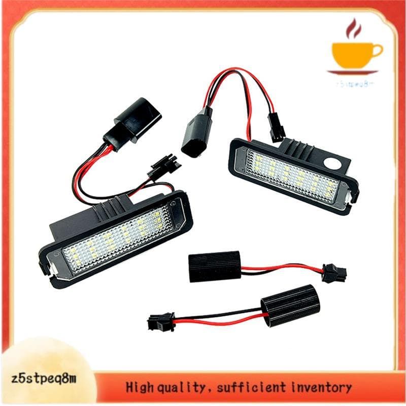 1 Par De Luz De Placa Para Peças Automotivas GOLF