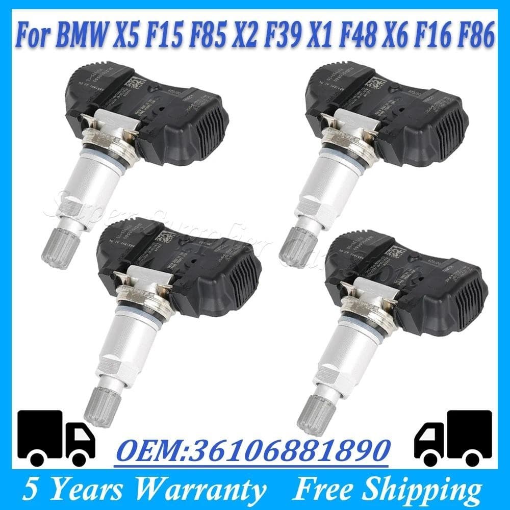 Para BMW 1 2 3 4 X1 X2 X5 X6 i3 F30 F32 F34 F15 Mini Cabrio Countryman Clubman F54 TPMS Sensor De Monitor Pressão Dos Pn