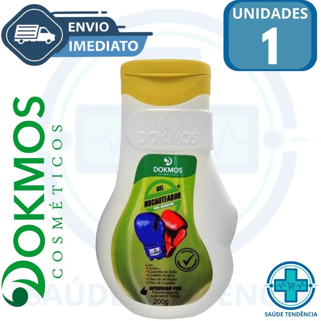 Gel De Massagem Nocauteador 200g Dokmos