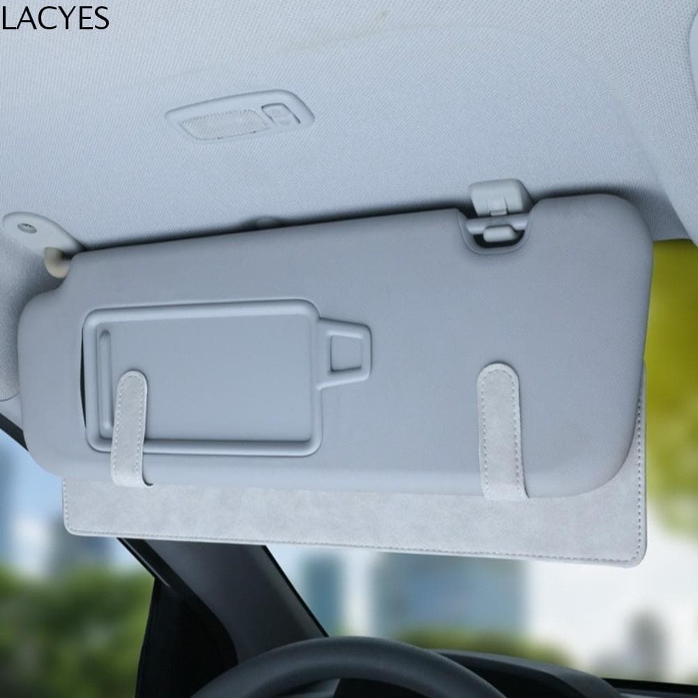 LACYES Capa Solar Para Pára-Brisa , Suporte Óculos , Proteção Os Olhos , Viseira Carro , Extensor Universal De