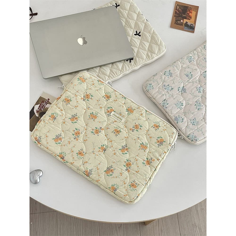 Ins compartimento de armazenamento coreia bordado armazenamento Tablet Ling coelho bonito 1311 computador tw52191 coreia