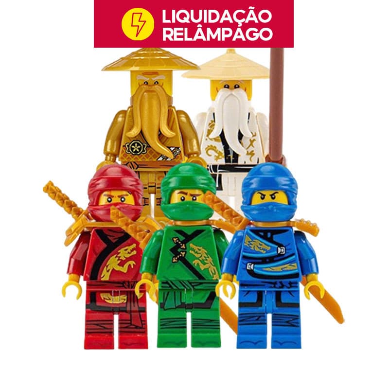 🔥 LIQUIDAÇÃO RELÂMPAGO Mini Figuras de Blocos | Bonecos Brinquedos | Presente de Aniversário