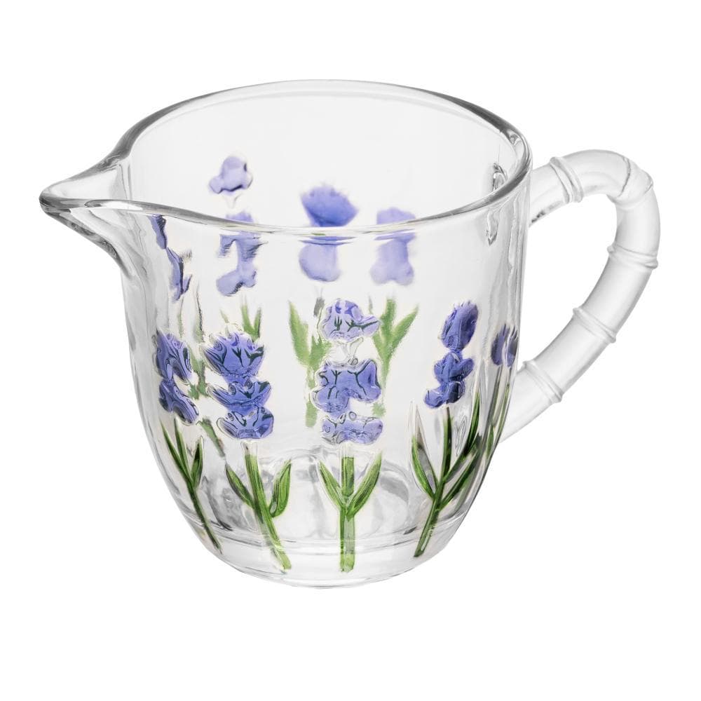 Leiteira Lavanda Lyor Hand Painting 240ml Cristal