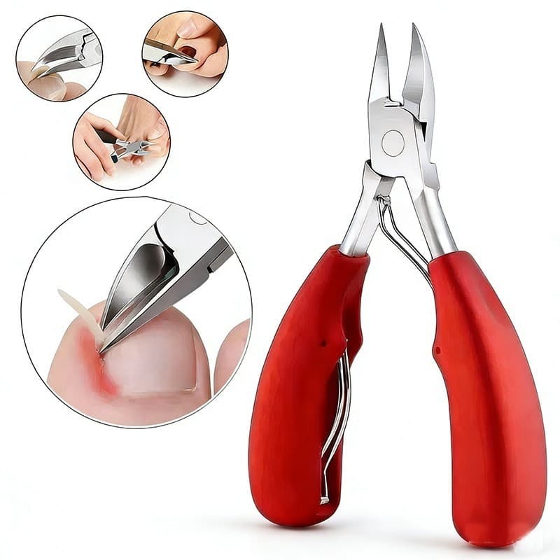 Grande Alicate cortador de unha Manicure Pedicure Desencravador Unha Grossa Encravada