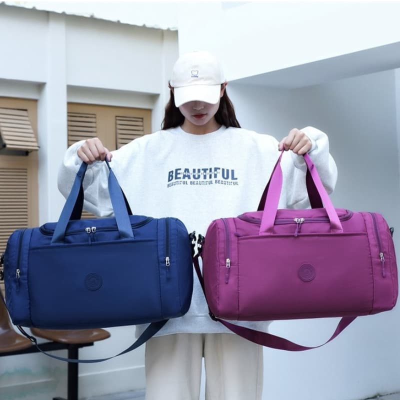 Bolsa Mala De Academia Esportiva Viagem Feminina Impermeável yc-176#