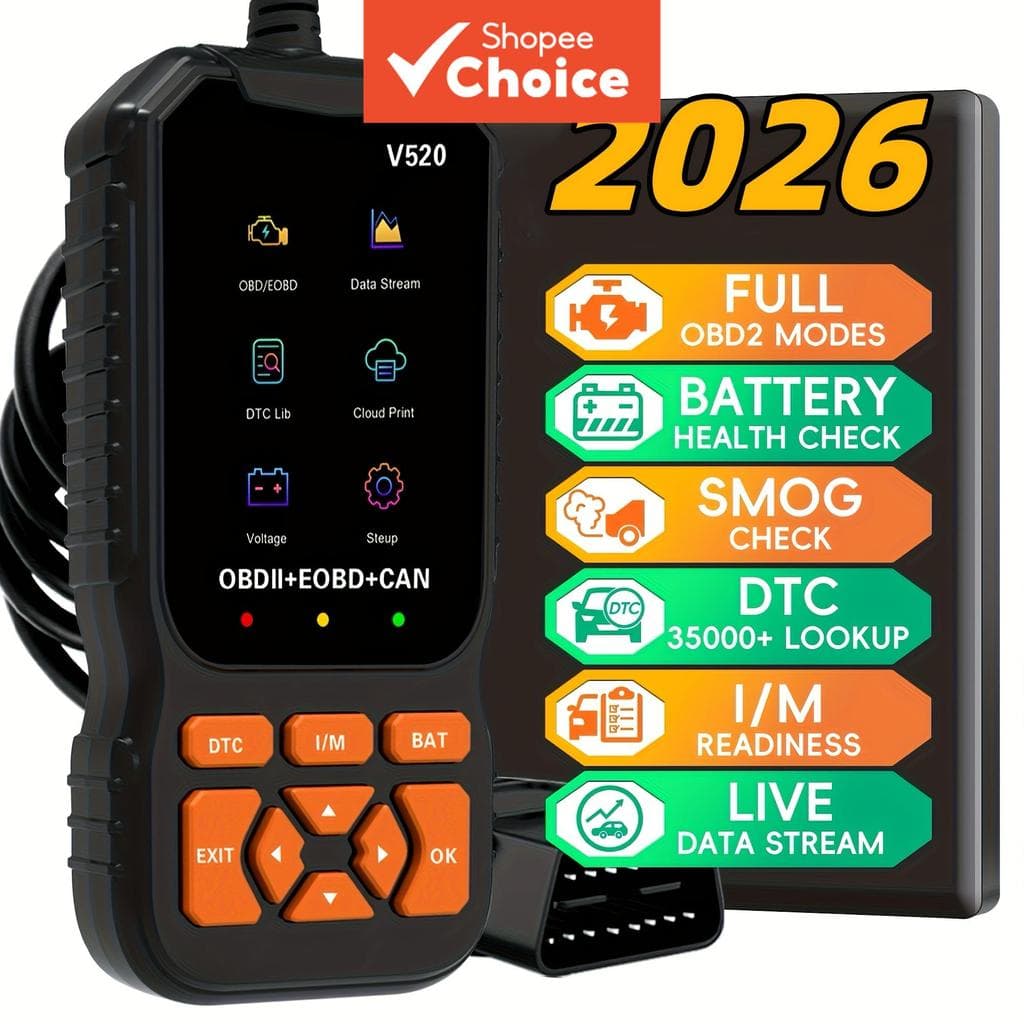 OBD2 Scanner 35901 Código Biblioteca Teste Ferramentas De Diagnóstico E Reparo Dados Ao Vivo 10 Idiomas