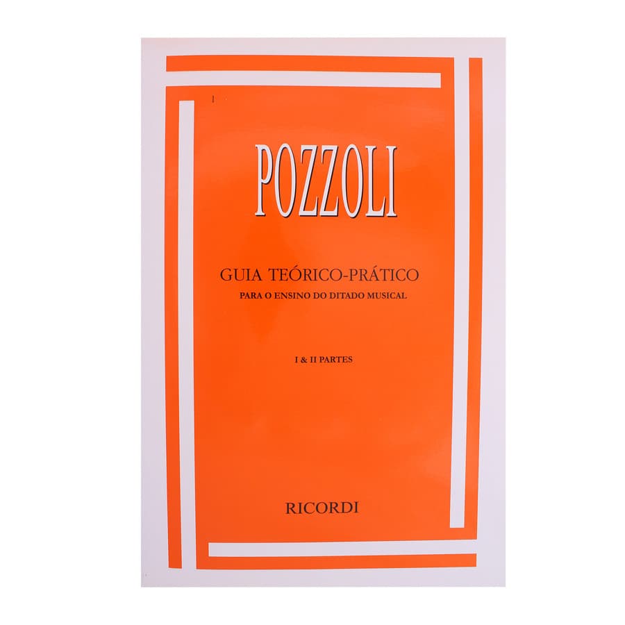 Método Guia Teórico Prático Pozzoli Volume 1 e 2 Ricordi