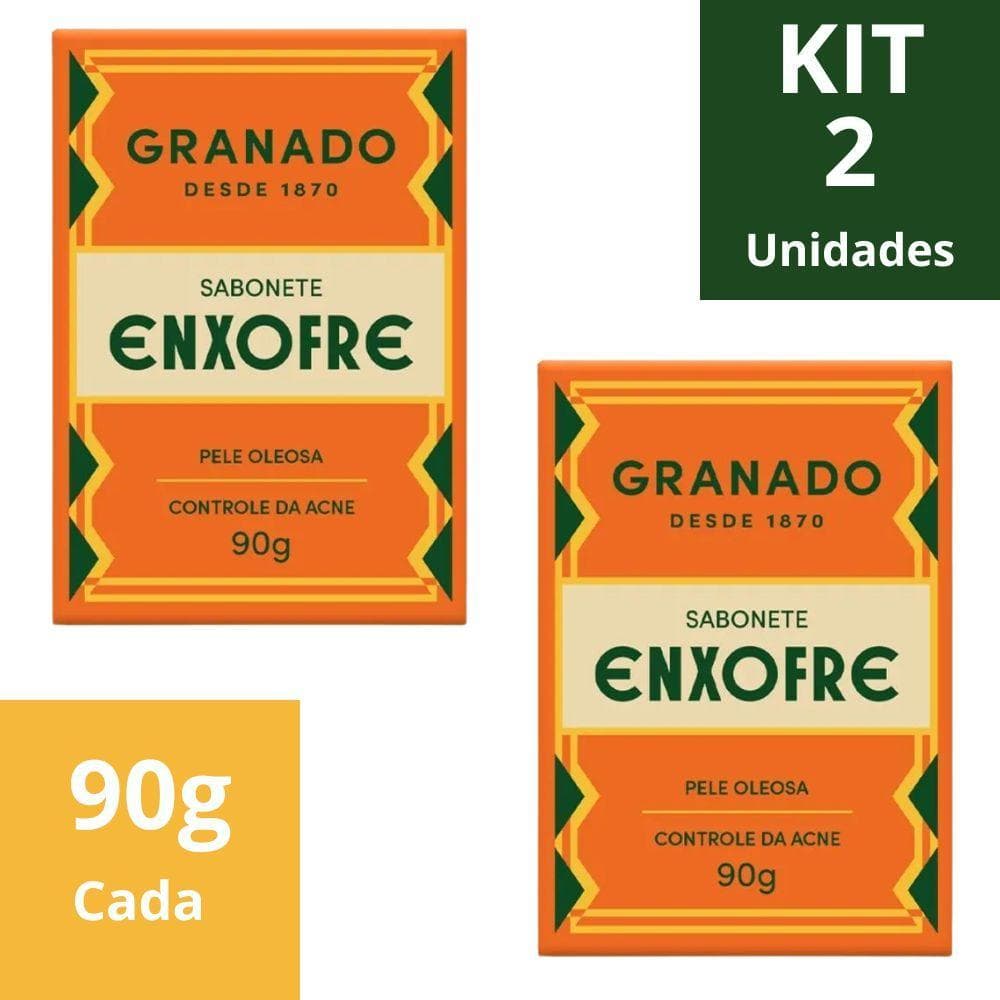 Sabonete Granado Enxofre 90g Kit 2 Unidades