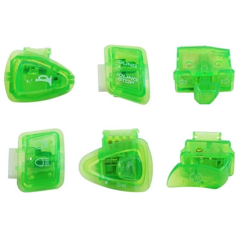 Botão Interruptor De Scooter Ciclomotor Para GY6 50Cc 125Cc 150Cc ATV Motocicleta Chifre Dimmer Volta Greenauto Peças De