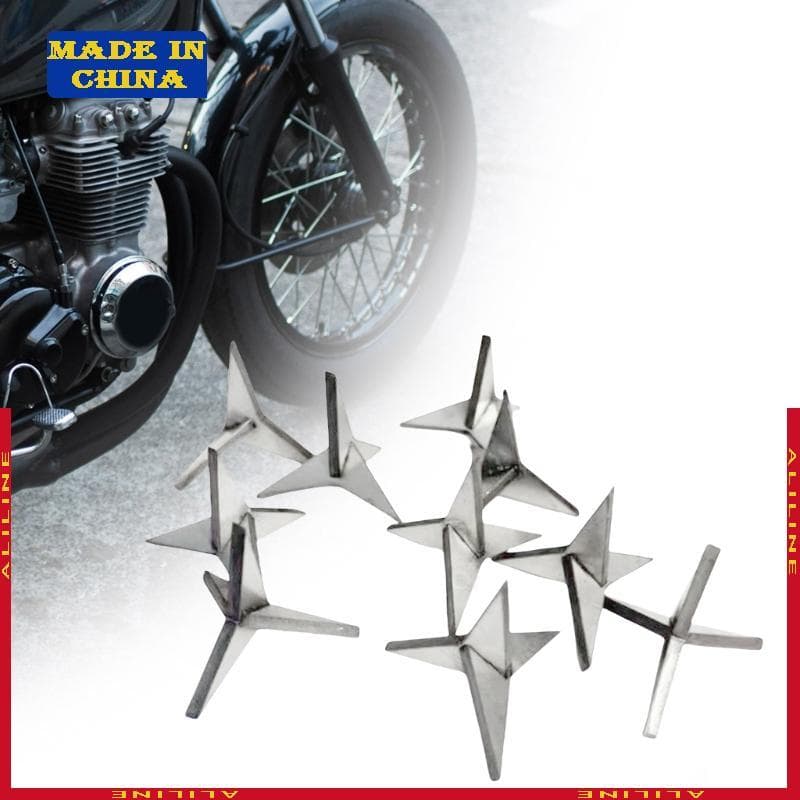 20 Pcs Triângulo Prego Espinhos Chão Pneu Carro Picos Automotivo Segurança Rápida T