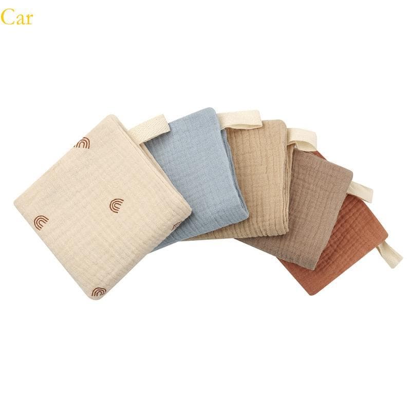 Babador Bebê Cor Sólida Para Carro, Recém-Nascidos, Babadores Alimentação, Acessórios Be