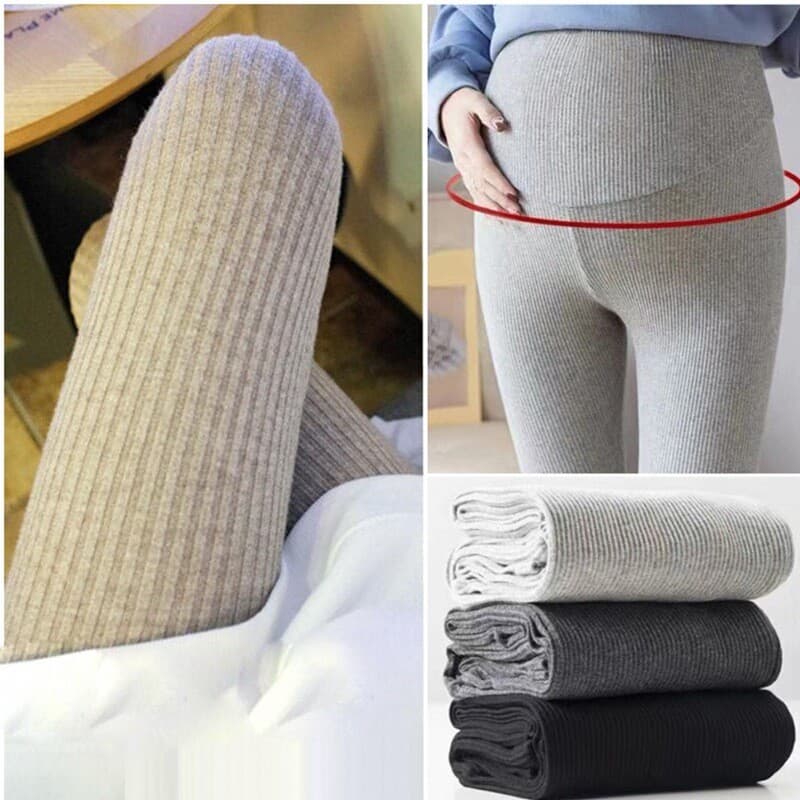 Leggings de maternidade primavera outono inverno moda mais veludo espessamento Casual tamanho grande barriga elevador pé