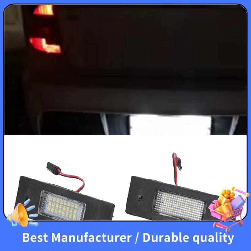 Lâmpada Traseira Da Matrícula Do Carro 63267193294 63267165735 Conjunto De Luz De Placa LED Para Bmw Série 1 E81 E87 Z4
