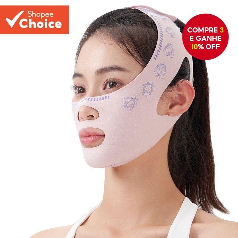 V-Line Rosto Shaper Emagrecimento Bandagem Massagem Facial Cinta Queixo Bochecha Levantar Cinto Máscara De Levantamento