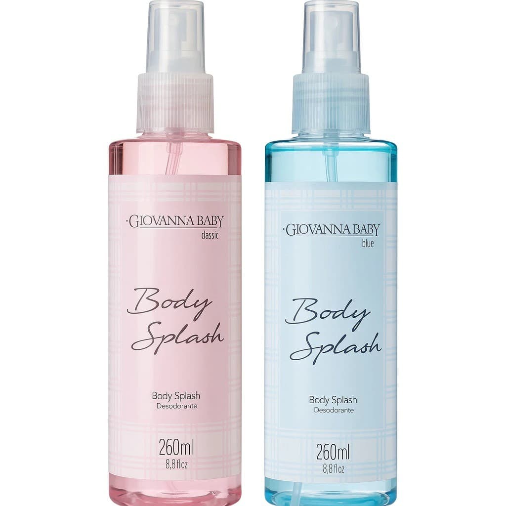 KIT C/ 2 BODY SPLASH GIOVANNA BABY 260ML