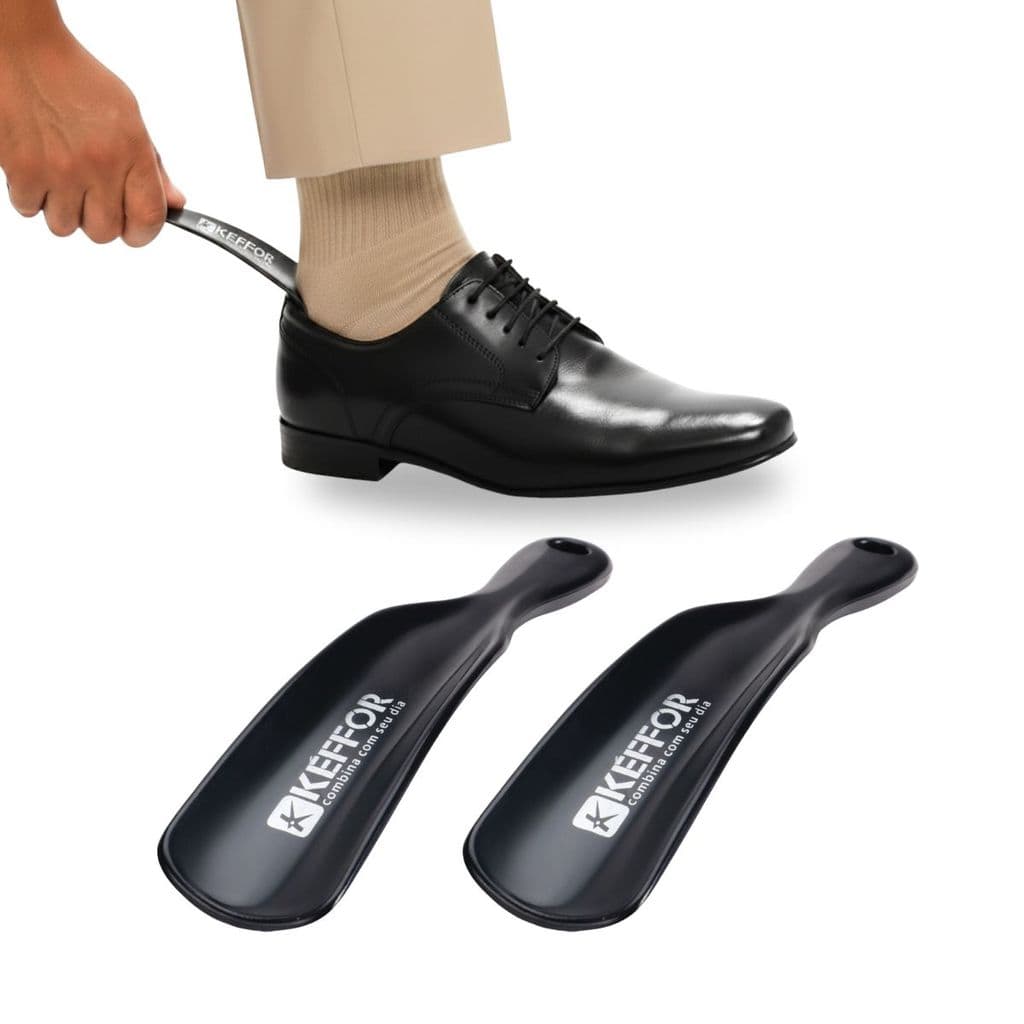 Kit 2 Calçadeiras Para Calçar Botinas Sapatos Calçados Geral Rígido