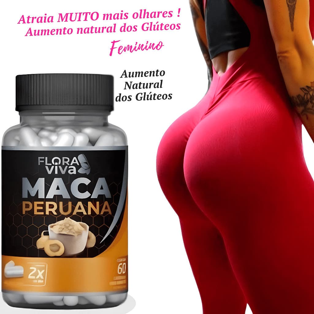 cresce bumbum aumenta glúteos, empina e tonifica Ganhe Massa Muscular - MCA FEMININA Capsulas 500Mg