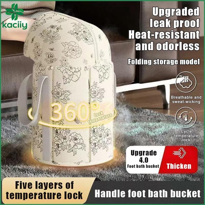 Bolsa De Banho Para Pés KC Na Panturrilha , Banheira Dobrável , Quarto Portátil Casa De Inverno Imersão De Isolamento , 
