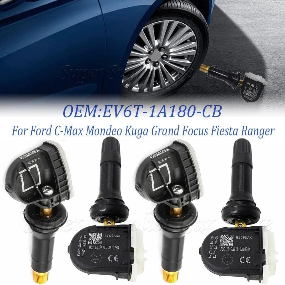 Sensor Do Sistema De Monitoramento De Pressão Dos Pneus TPMS Para Ford Ecosport Escape Fiesta Foco Kuga Mondeo Ranger EV