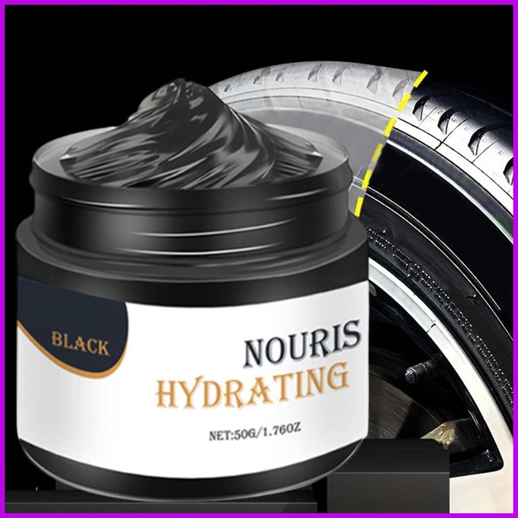 Brilho De Pneu 50g Creme De Carro Proteção De Roda De Veículo Condicionador De Manutenção Para SUVs Captadores Caminhões