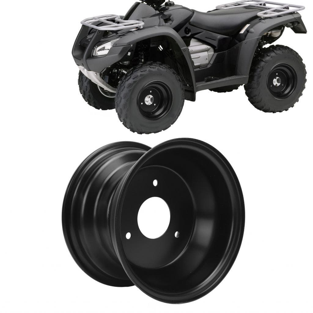 Capacidade de carga forte 16X8.00-7 da liga de alumínio da borda da roda de ATV 3 furos para karts