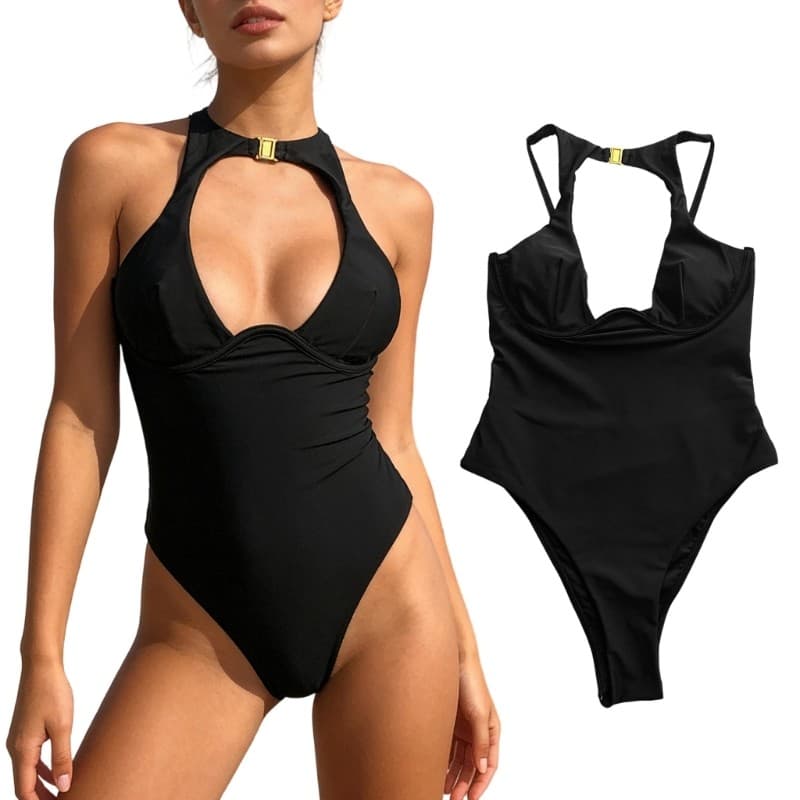 Push Up Feminino Unidade Única Maiô Corte Beachwear