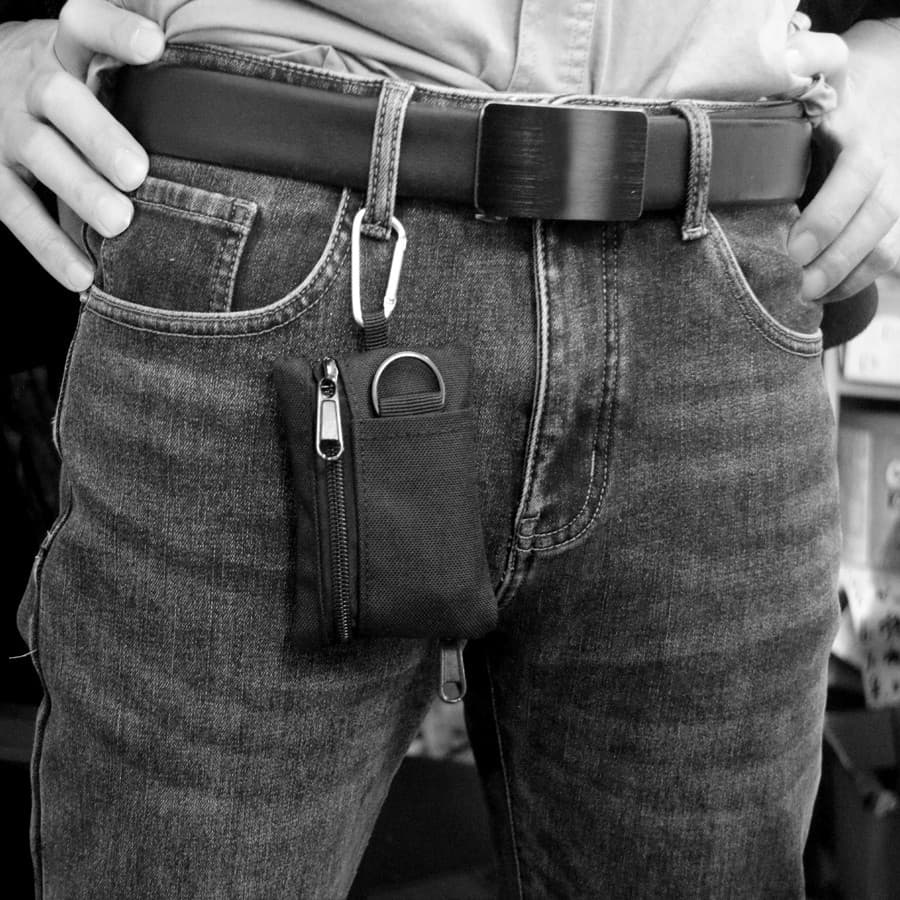 Deyi acampamento carteira caso chave mini pequeno caso chave caso de cartão das mulheres dos homens ao ar livre tático m