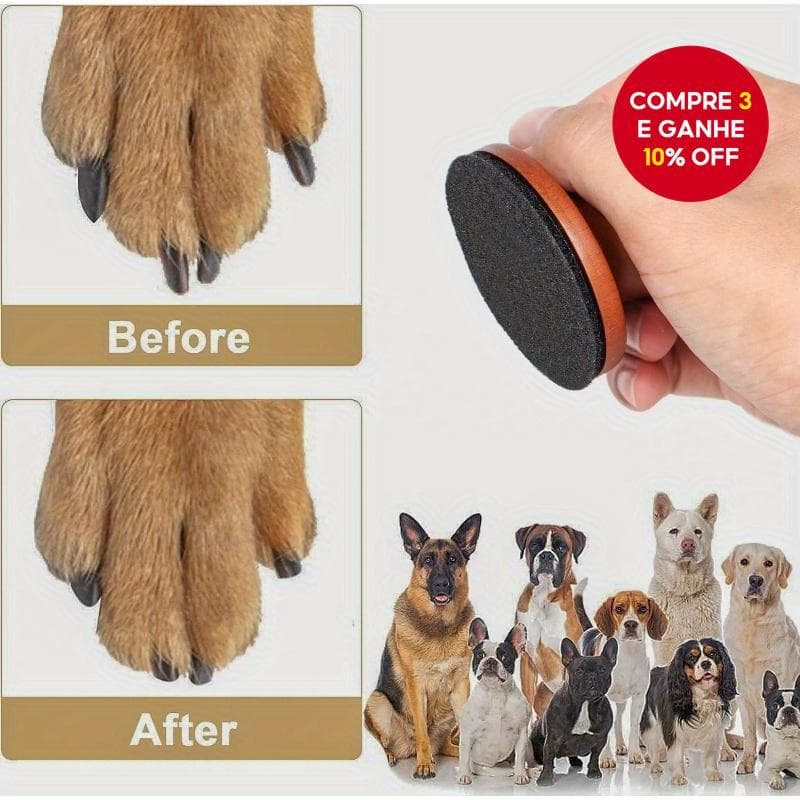  Lixa de Unhas para Cães, Lixa para Unhas de Cachorro, Bloco de Arranhar para Cães Lixa de Unhas Sem Estresse