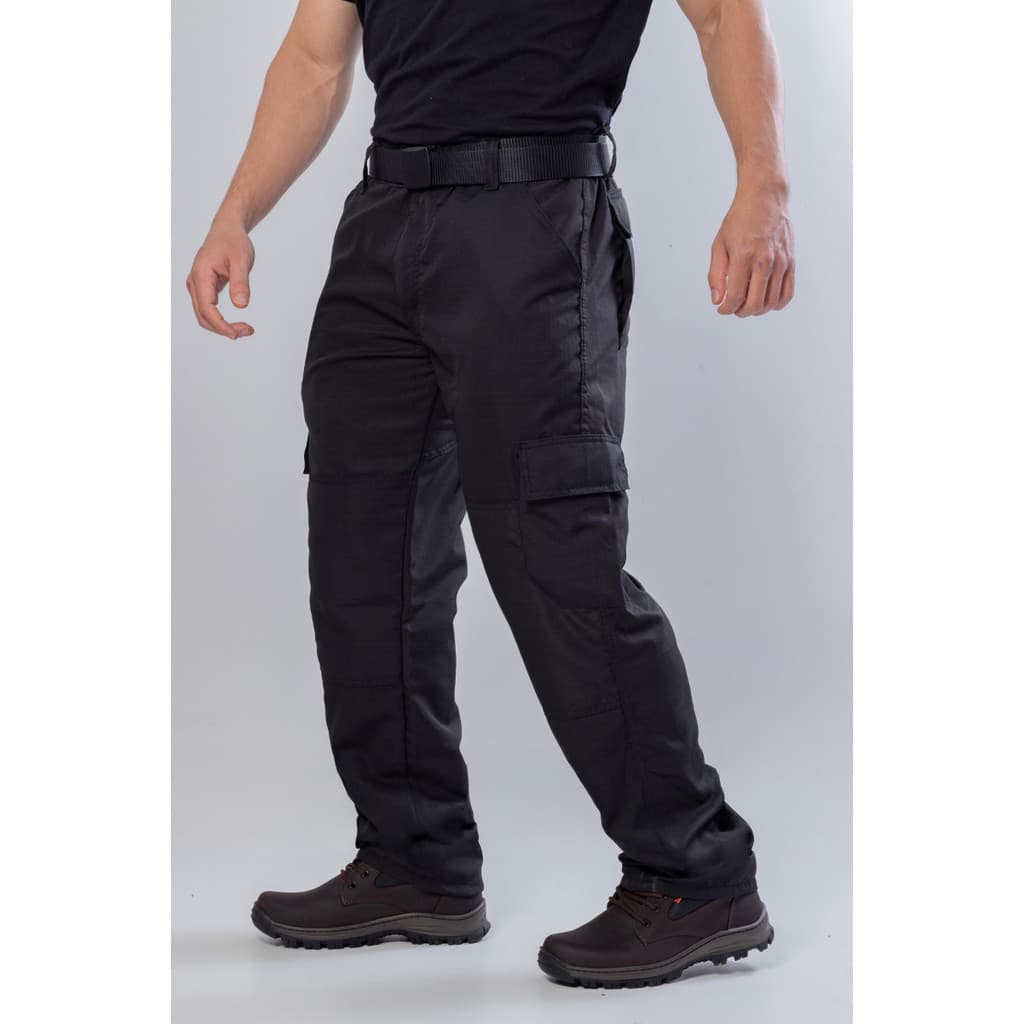 CALÇA TATICA CARGO 6 BOLSOS RESISTENTE TRILHA CAMINHADA AVENTURA