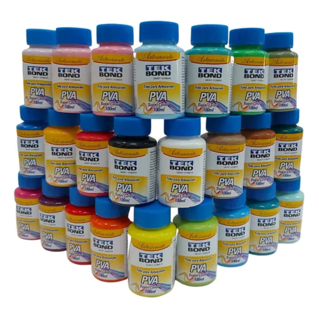 Tinta Pva Super Color 100ml TekBond