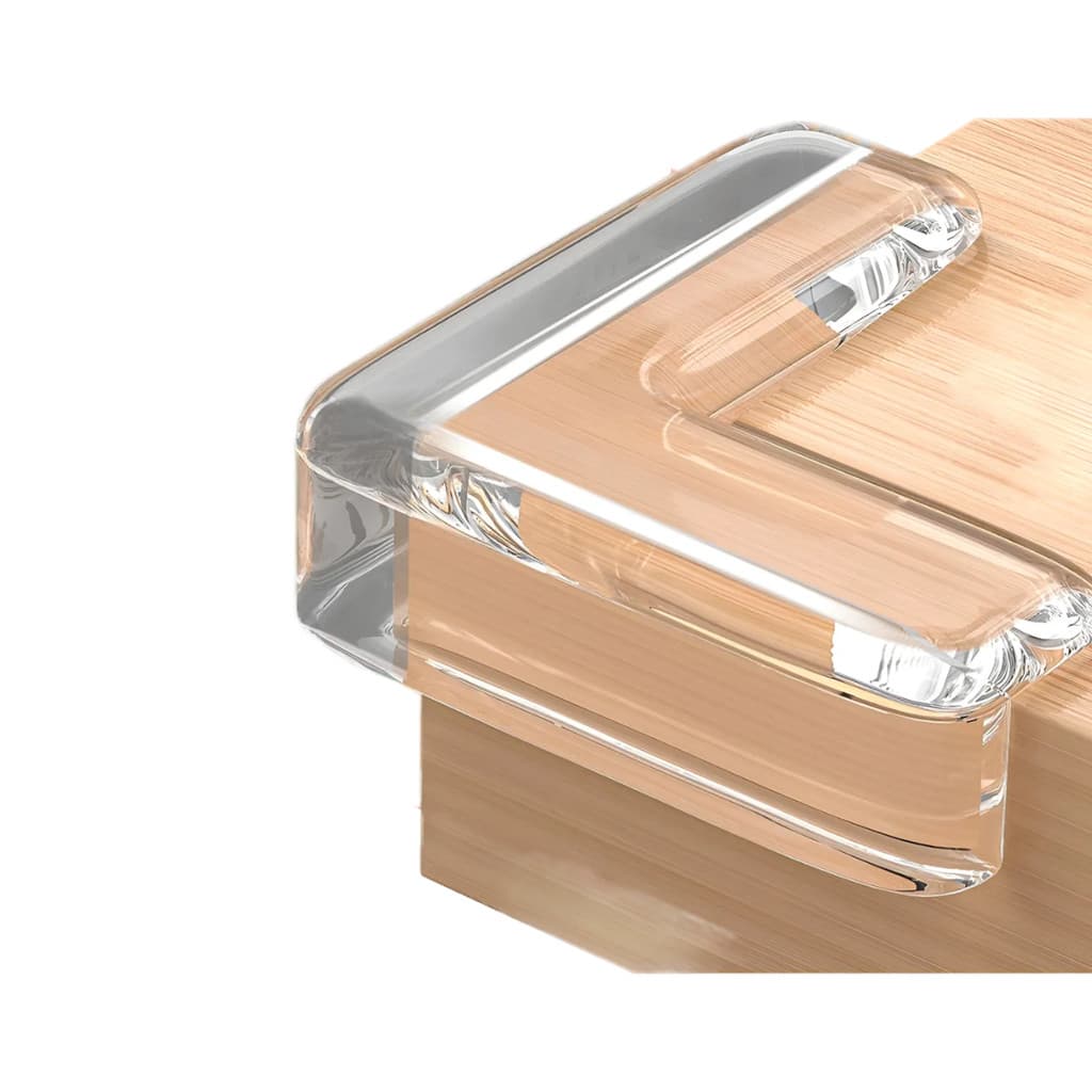 KIT COM 4 PROTETORES DE QUINA EM SILICONE (CANTONEIRAS)