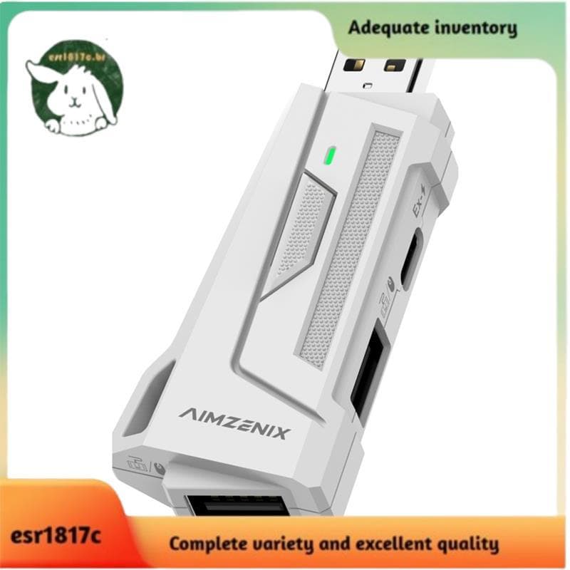 Conversor/Adaptador De Jogos Para PC AX200 De Controlador De Teclado E Mouse Taxa De Relatório De 1000 Hz